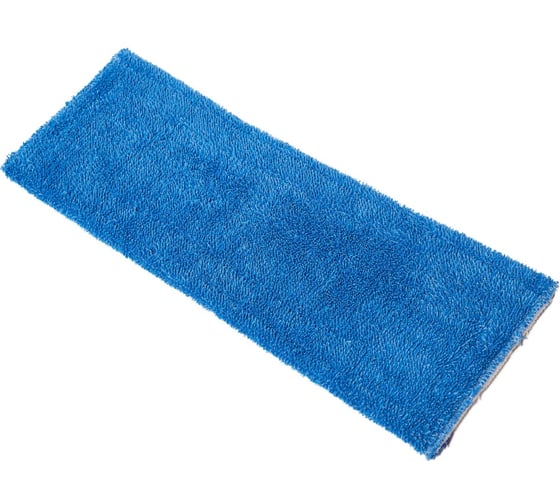 Изображение товара Микроволоконный петельный моп Росмоп синий 50 см карман MMB-50-01