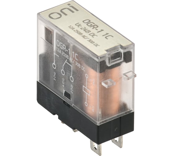 Изображение товара Реле общего назначения ONI OGR-1 1C 24В DC (20шт/упак) OGR-1-1C-DC24V