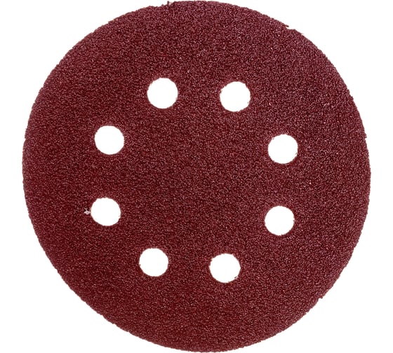 Изображение товара Абразивный круг на липучке 125 мм, Р60, 10 шт SKRAB 35753