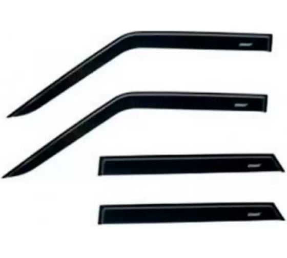 Изображение товара Дефлекторы окон AZARD для а/м ВАЗ 2109 AZARD GROUP хетчбек/накладные, к-т 4 шт DEF00022
