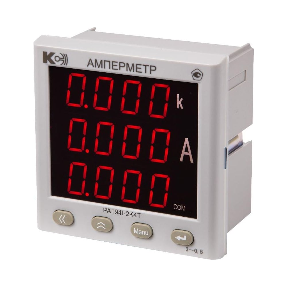 Изображение товара Амперметр КС PA194I-2K4T-00301 с классом точности 0.5