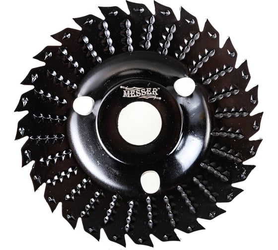 Изображение товара Диск плоский с зубьями фигурный по дереву RX-03 (125х22.2х5.6 мм) MESSER 01-01-118