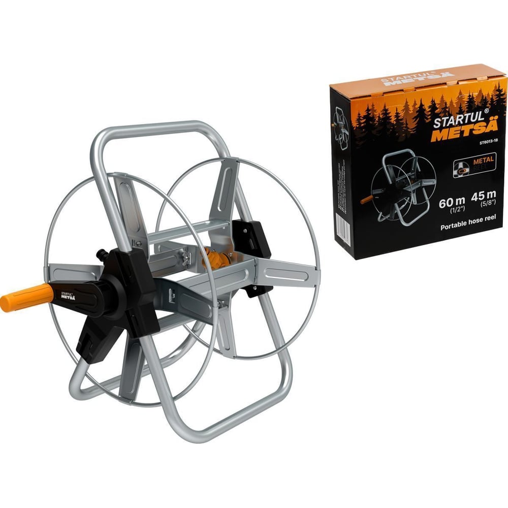Изображение товара Катушка для шланга STARTUL 1/2 60 м METSA ST6013-18 для дачи и дома