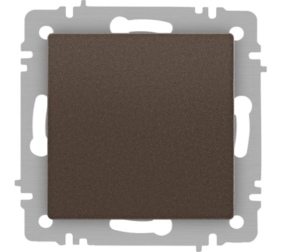 Изображение товара Выключатель Intro Accent 610108, 10А250В, IP20, СУ, AL/CU, бронза Б0063438