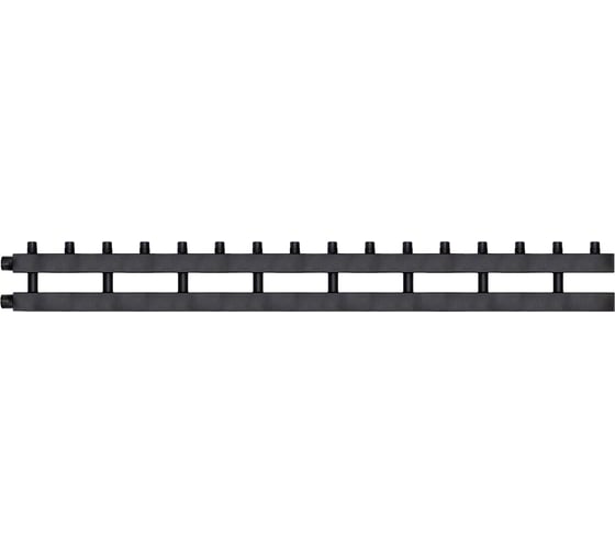 Изображение товара Коллектор для котла 1 1/2" × 1" наружная резьба 125 мм дублер 8 контуров Millennium MKD25140.8M