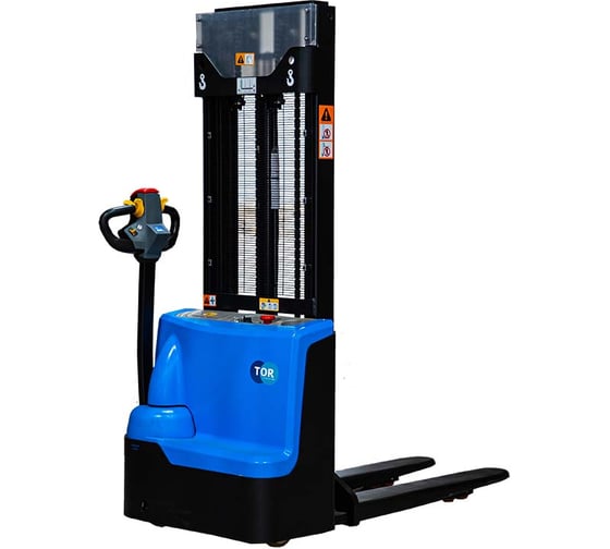 Изображение товара Штабелер самоходный TOR 1,5 т 4,0 м WS15H-4000SC PRO 24/85 В/Ач контр. скорости подъема 1049222