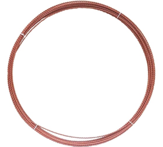 Изображение товара Арматура композитная стеклопластиковая Polinet красная 10 м, 6 мм бухта 110114