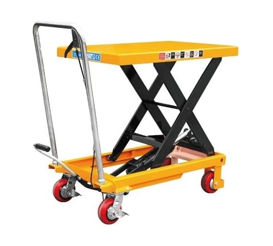 Изображение товара Стол подъемный передвижной TOR 1000 кг 415-1000 мм (1016x510 мм) PT1000A 1049238