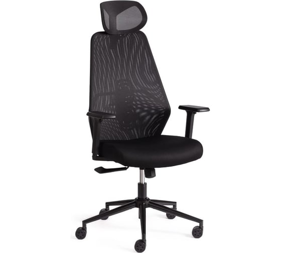 Изображение товара Кресло TetChair Matrix grey ткань, черный 24331