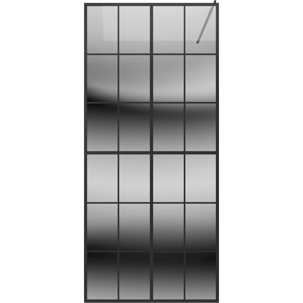 Изображение товара Душевая перегородка Teymi Helmi 90x200 черный матовый профиль