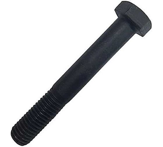 Изображение товара Болт высокопрочный 23 Болта чёрный 10x130 мм, к.п.10.9 DIN931 , 10 шт. б10910130931