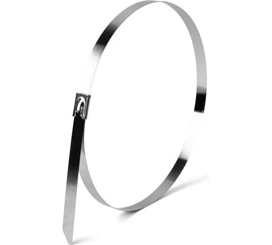 Изображение товара Хомут HLT AISI 316 из нержавеющей стали, 12x520 (уп./100 шт.) 084-01-418