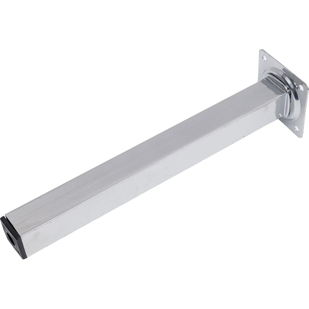 Изображение товара Мебельная опора Госкреп металл квадрат 25x25 мм 250 мм хром стац.