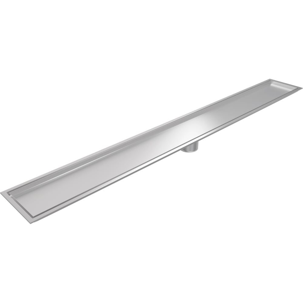 Изображение товара Трап для душа под плитку Teymi Aina с сухим затвором, вертикальный выпуск, нержавеющая сталь