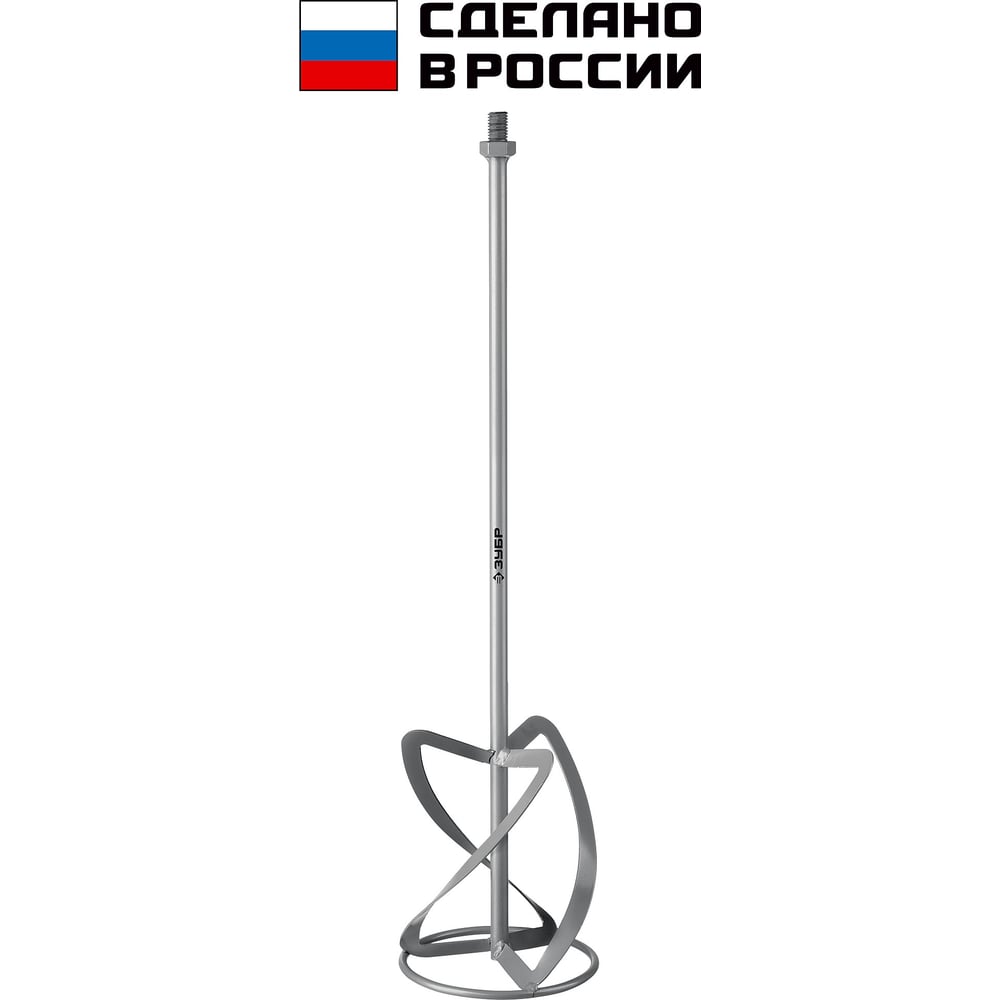 Изображение товара Насадка-миксер ЗУБР МНТ-140 для тяжелых растворов 140 мм М14 Изображение товара Насадка-миксер ЗУБР МНТ-140 для тяжелых растворов 140 мм М14