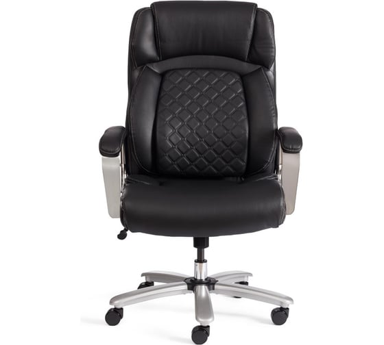 Изображение товара Кресло TetChair Atlant рециклированная кожа/искусственная кожа, черный 24330