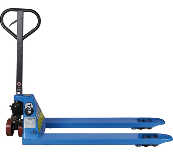 Изображение товара Тележка гидравлическая TOR 2000 кг 1150 мм DF-III(S) (полиуретановые колеса) 1022218