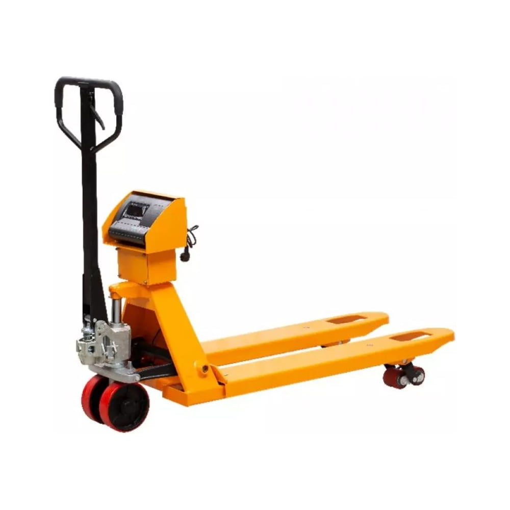 Изображение товара Гидравлическая тележка TOR 2500 кг CBY-CW2 серия K с весами и полиуретановыми колесами