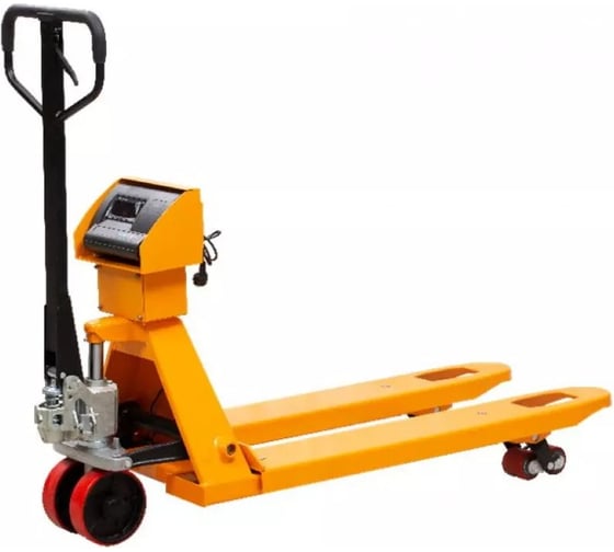 Изображение товара Тележка гидравлическая TOR 2000 кг 1150 мм CBY-CW2 (серия K) с весами (полиуретановые колеса) 1049071