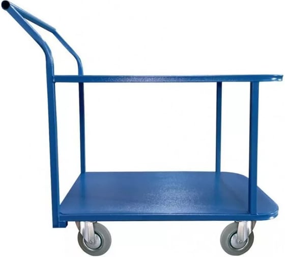 Изображение товара Тележка платформенная TOR ТП-2Я (600x900) 2х-ярусная (160 мм) 1048046