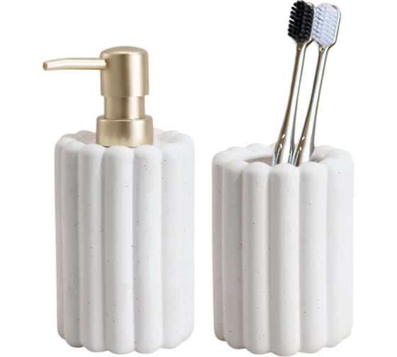 Изображение товара Набор для ванной ND Play Air: 2 предмета - диспенсер, стакан 315624