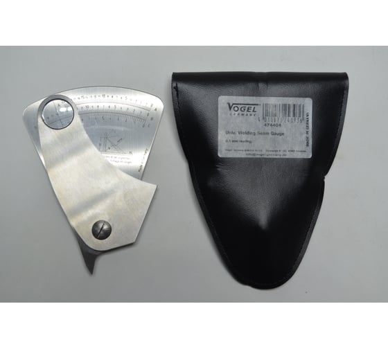 Изображение товара Шаблоны для контроля сварных швов Vogel 0.1мм со счит. окном 474404