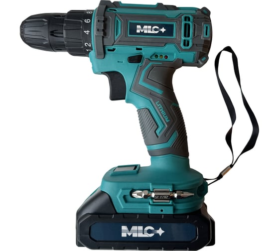 Изображение товара Дрель-шуруповерт аккумуляторный MLC 21V в кейсе YH-LDDZ-21V