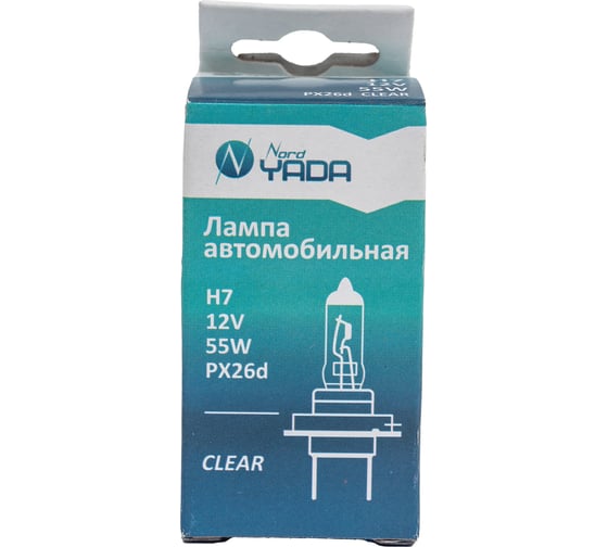 Изображение товара Лампа Nord-Yada H7 12V 55W CLEAR 800006
