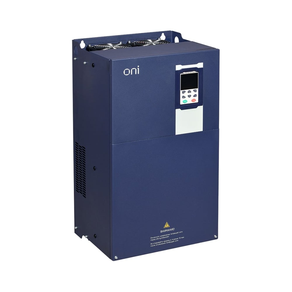 Изображение товара Преобразователь частоты ONI K750 380В 3Ф 110-132кВт 210-253А K750-33-110132M