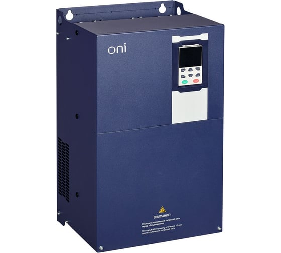 Изображение товара Преобразователь частоты ONI K750 380В 3Ф 37-45кВт 75-91А K750-33-3745M