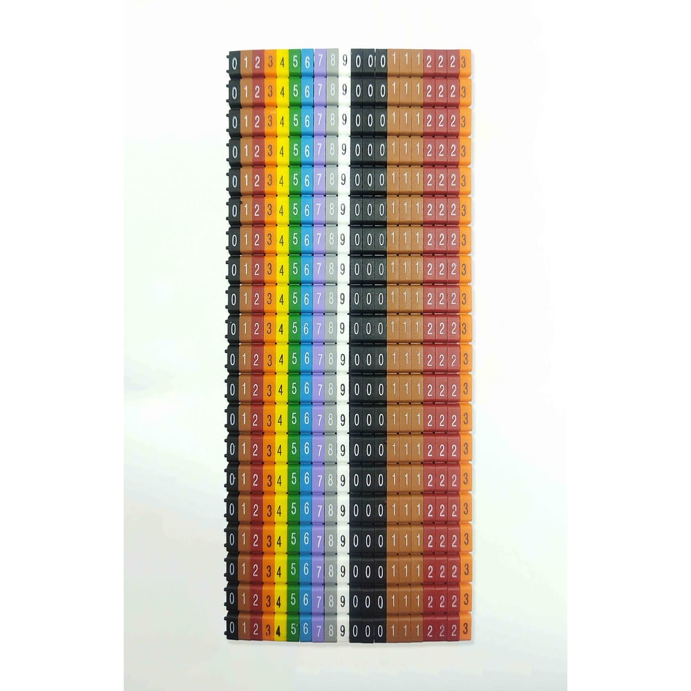 Изображение товара Маркировочный кабель ONKA KCG 3, 4,0…6,0 мм.кв. 400 шт