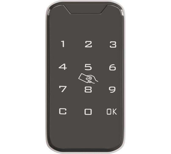 Изображение товара Кодовый и RFID Mifare электронный замок для шкафчика, LOCKTOK приватный или публичный доступ. VTM119