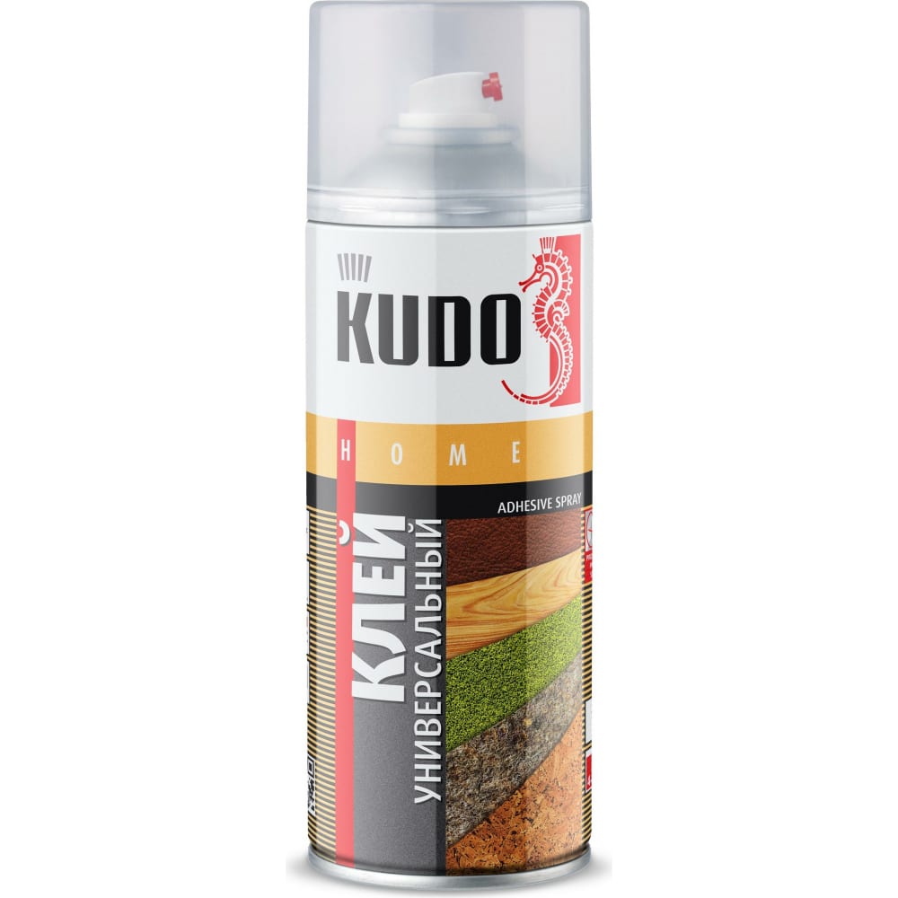 фото Универсальный аэрозольный клей kudo