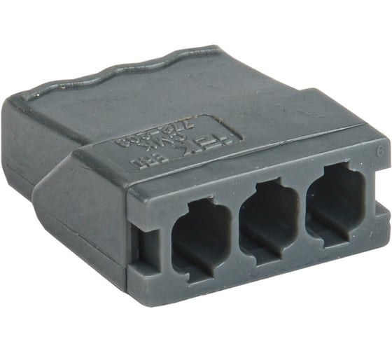 Изображение товара Строительно-монтажная клемма IEK СМК 772-243 с пастой, 4 штуки/упаковка UKZ31-243-004