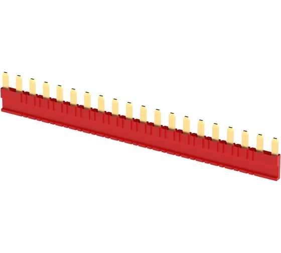 Изображение товара Перемычка для розетки ONI ORS-S двадцатиполюсная, красная, 10 штук/упаковка ORS-S-J-20-RD