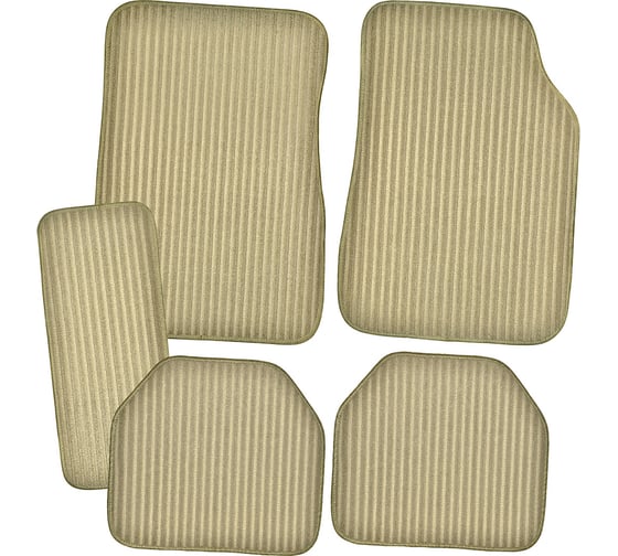Изображение товара Коврик салона SKYWAY Arctic-1 5 предметов, текстильный, бежевый S01702034