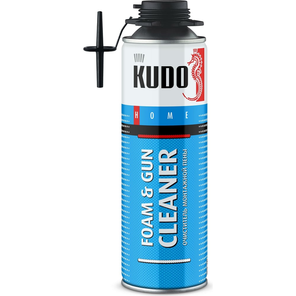 Бытовой очиститель монтажной пены KUDO очиститель пены goldifoam