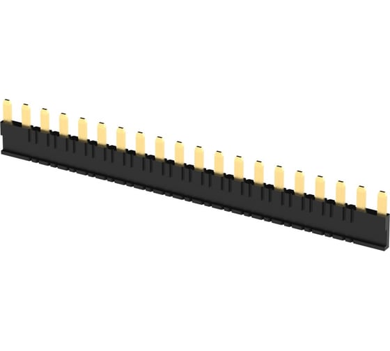 Изображение товара Перемычка для розетки ONI ORS-S двадцатиполюсная, черная, 10 штук/упаковка ORS-S-J-20-BK