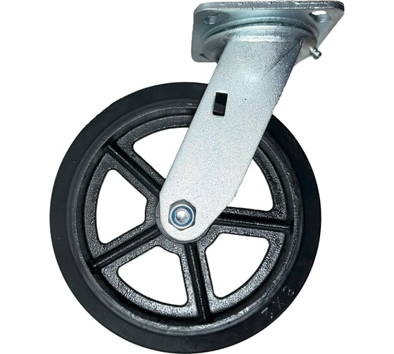 Изображение товара Колесная опора поворотная усиленная Inford с панелью C47 RIRT 200 S