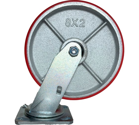 Изображение товара Колесная опора поворотная усиленная Inford с панелью C47 VIBT 200 S