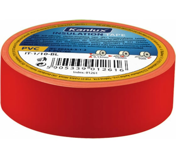 Изображение товара Изолента KANLUX IT-1/20-RE/ 1273