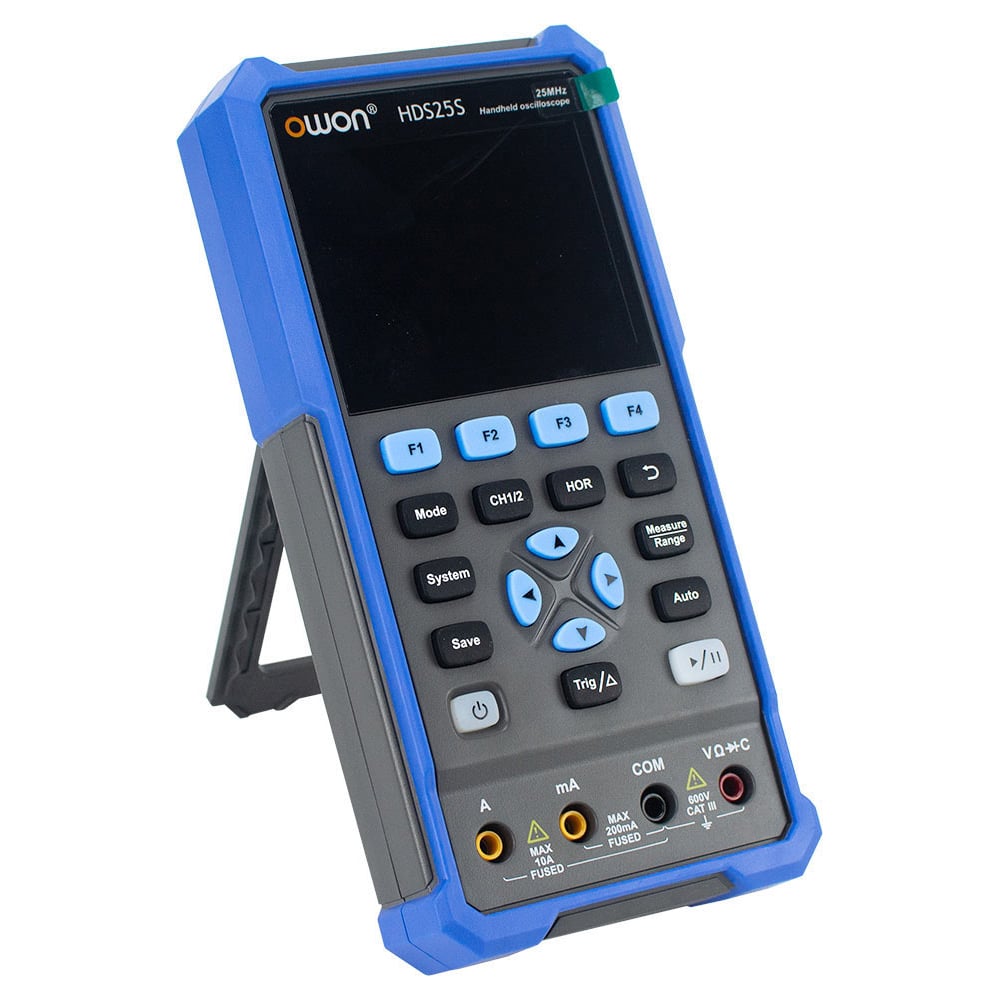 Изображение товара Портативный цифровой осциллограф OWON HDS25S OW137 25 МГц 2 канала