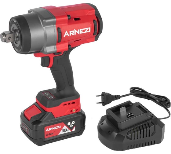 Изображение товара Гайковерт ударный аккумуляторный ARNEZI бесщеточный 3/4" 2300Nm 18V 8.0Ah R9000013