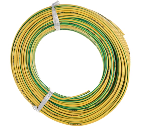 Изображение товара Провод заземления TWT сечением 2.5 мм2, 100 м EARTH-W2.5-100