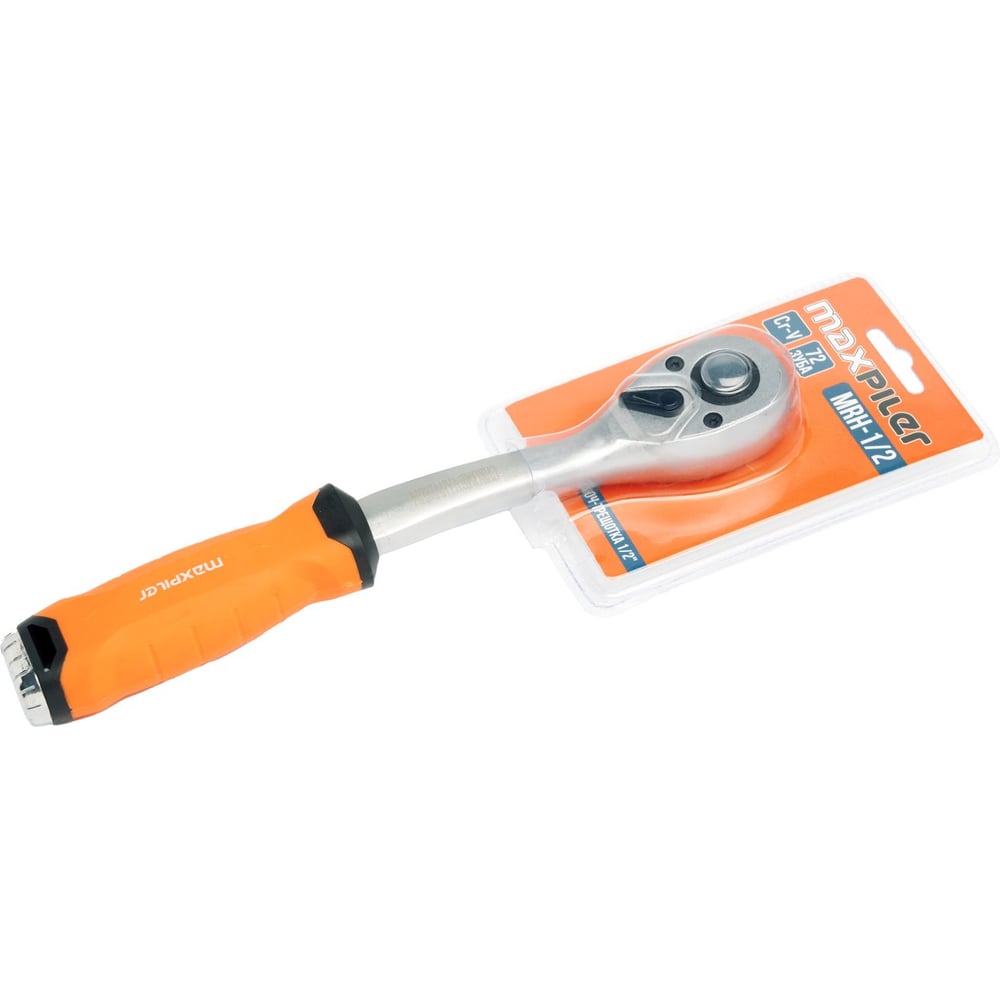Изображение товара Ключ-трещотка P.I.T. MAXPILER 1/2", 72 зуба, Cr-V MRH-1/2