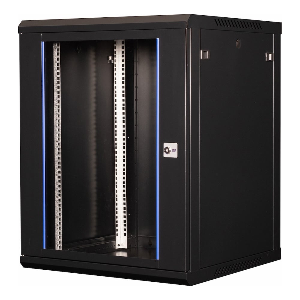 Изображение товара Телекоммуникационный на стену шкаф Datarex 15U DR-634001 769x600x450 мм стекло