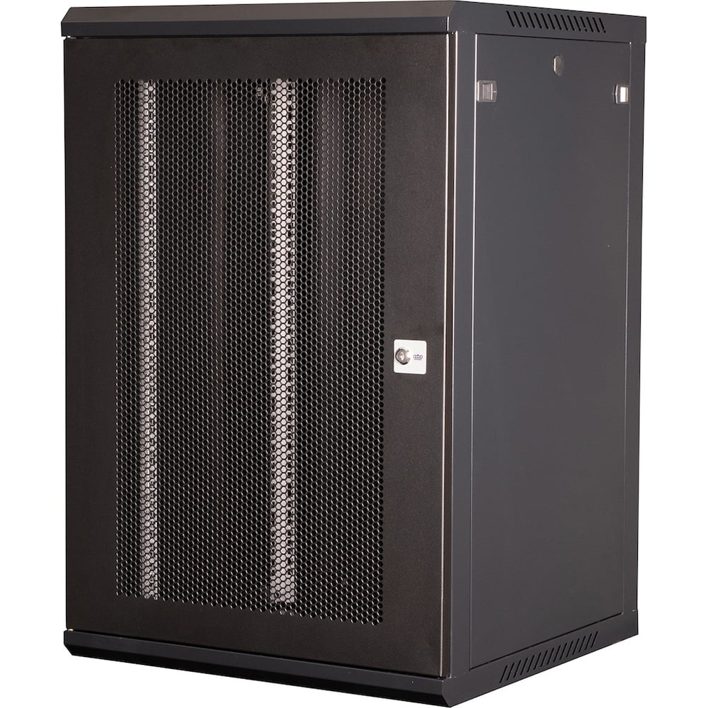 Изображение товара Телекоммуникационный шкаф настенный 18U DATAREX DR-655001 перфорированная дверь