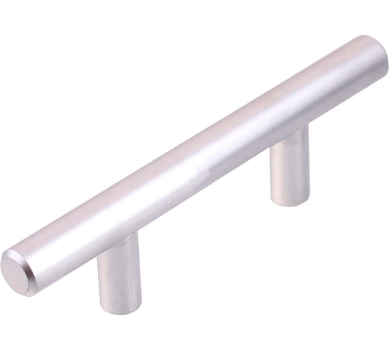 Изображение товара Ручка рейлинговая Стройбат 64 мм, матовый хром, коробка 200 шт  418229