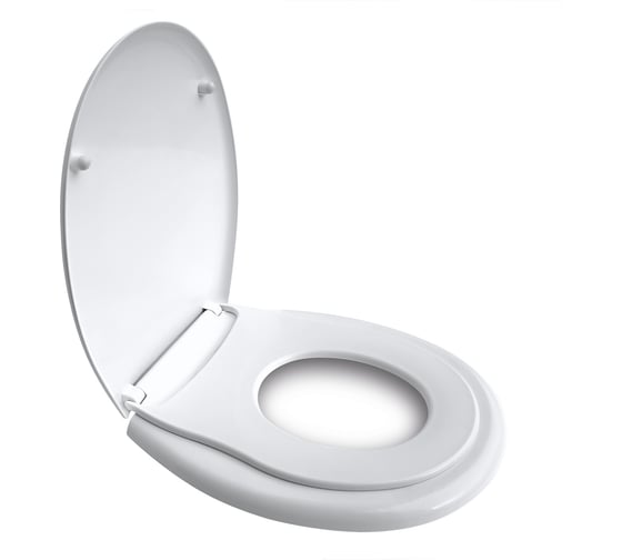 Изображение товара Крышка для унитаза семейная ORIO ОРИО белая КС-01