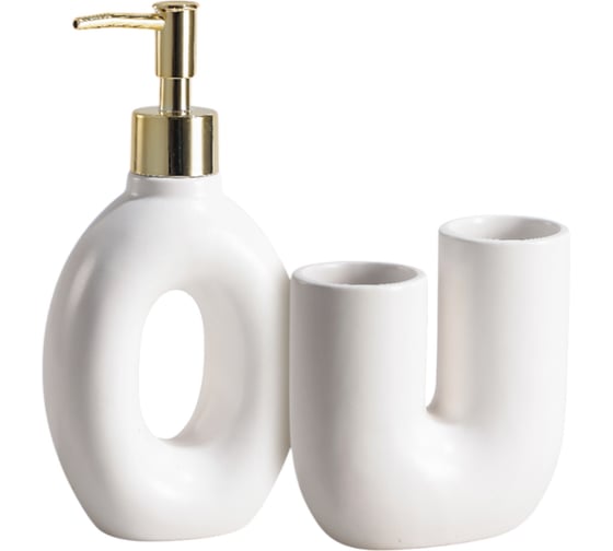 Изображение товара Набор для ванной ND Play Prostration 2 предмета - диспенсер, стакан 315623